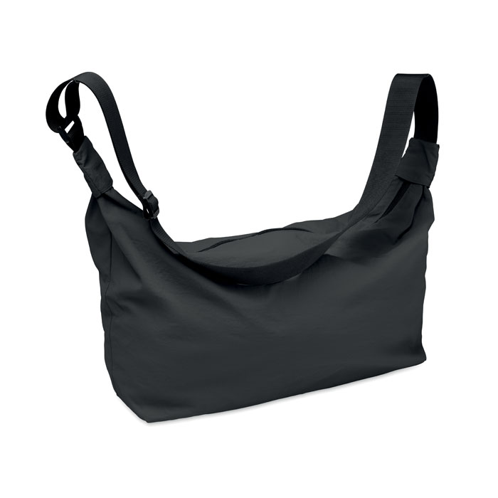SLING - Nylon urban crossbody tas - Zwart