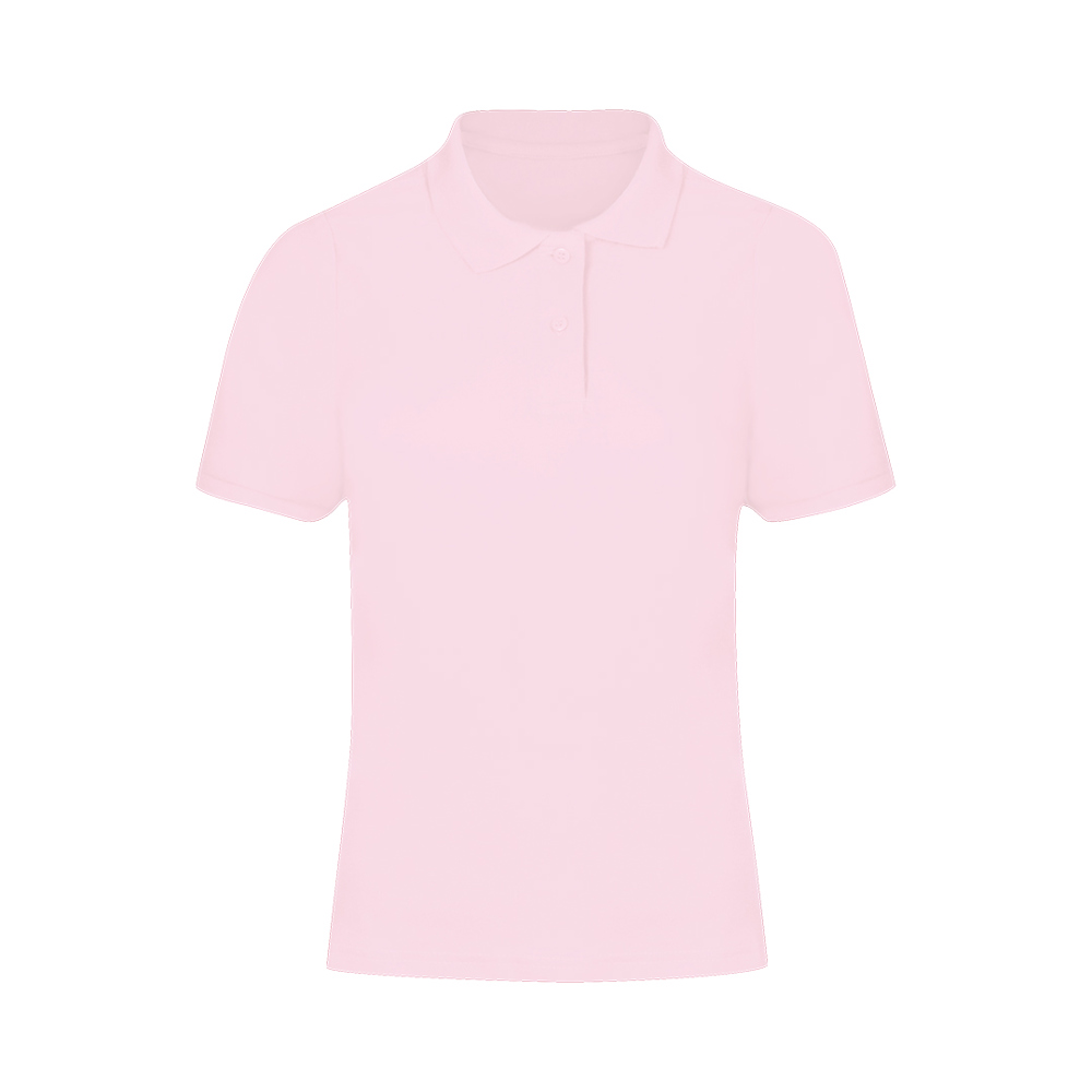 Dames Kleuren Polo Shirt Charles - ROSA