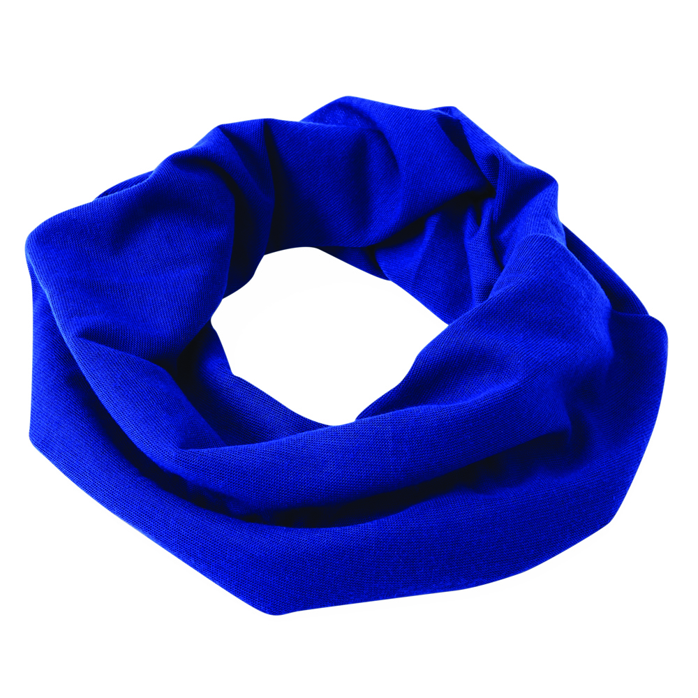 TRENDY - Elastische bandana - Blauw