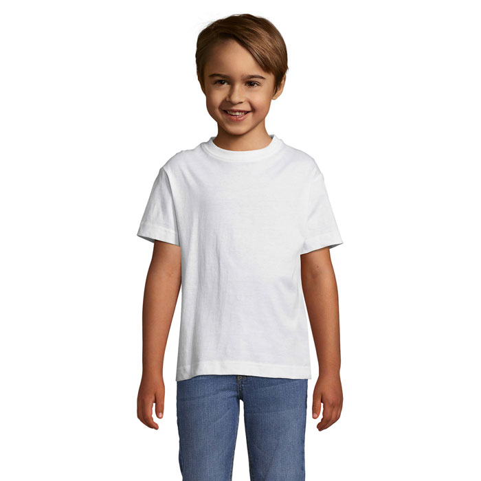 REGENT KIDS - REGENT Kinder t-shirt 150g - Wit